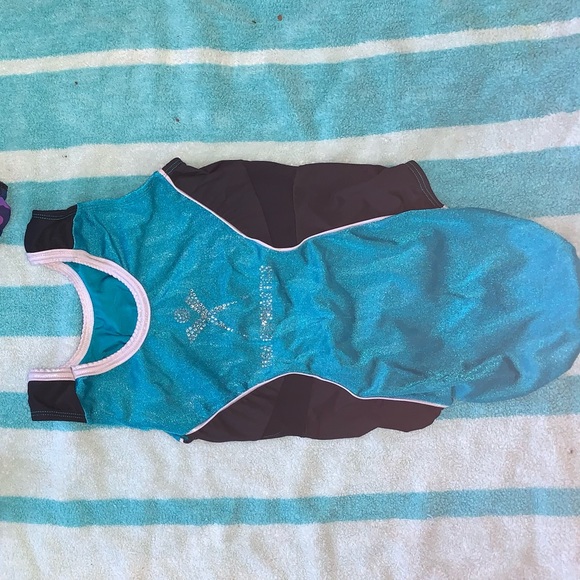 GK LEOTARD BUNDLE - BLUES - Picture 6 of 6